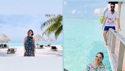 Natasha Ali enjoying vacations with husband in the Maldives