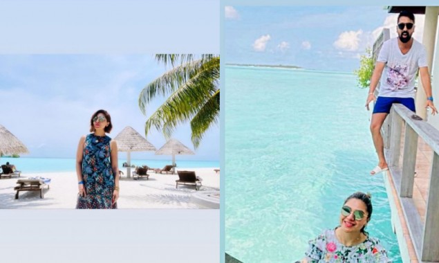 Natasha Ali enjoying vacations with husband in the Maldives