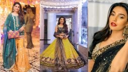 Amna Ilyas steals the spotlight at Minal Khan’s wedding, see photos