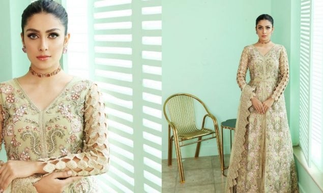 Ayeza Khan scattering floral colors in party wear, see photos