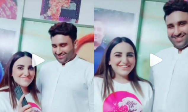 Hareem Shah shares a joyful moment with her husband Bilal, Watch video