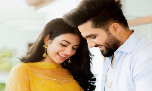 Sarah Khan shares enchanting picture with husband Falak Shabir