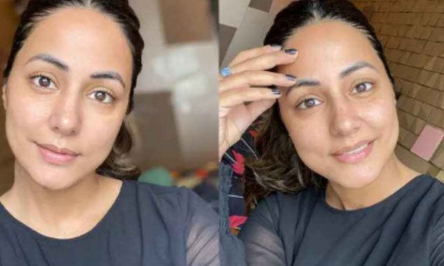 Hina Khan shares a no-makeup, no-filter selfie says ‘To be beautiful means to accept your own self just the way you are’