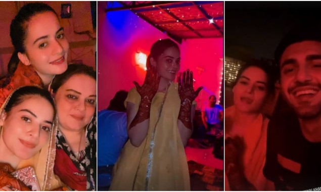 PHOTOS: Minal Khan, beau Ahsan Mohsin Ikram’s fun-filled pre-wedding celebrations