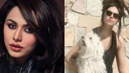Model Ayyan Ali pens a heartfelt love note for her pet dog Grammy