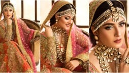 PHOTOS: Ayeza Khan looks delicately beautiful in her recent Bridal shoot