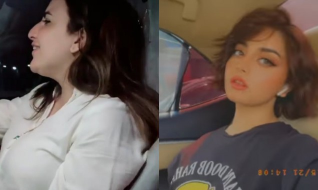 Watch: Hareem Shah & Alizeh Shah’s recent videos in a car