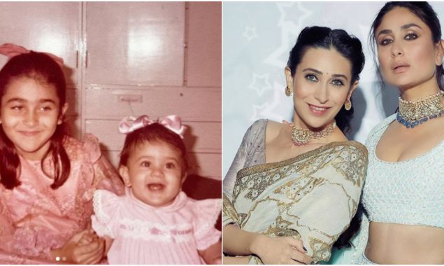 Karisma Kapoor shares a cute picture on Kareena’s Birthday as she calls her ‘best sister in the world’
