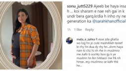 Watch netizens criticize Sarah Khan for showing her baby bump