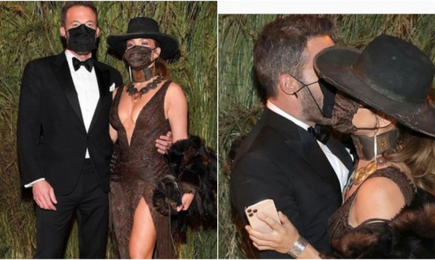 Met gala 2021: Jennifer Lopez, beau Ben Affleck exchange masked kisses