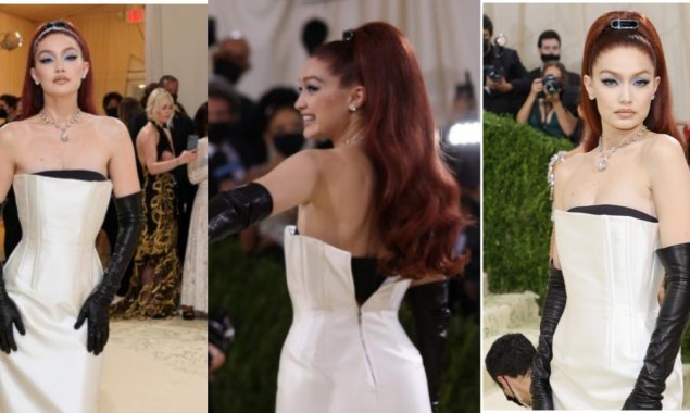 Met Gala 2021: Gigi Hadid looks like a 60s queen rocking a Prada monotone gown