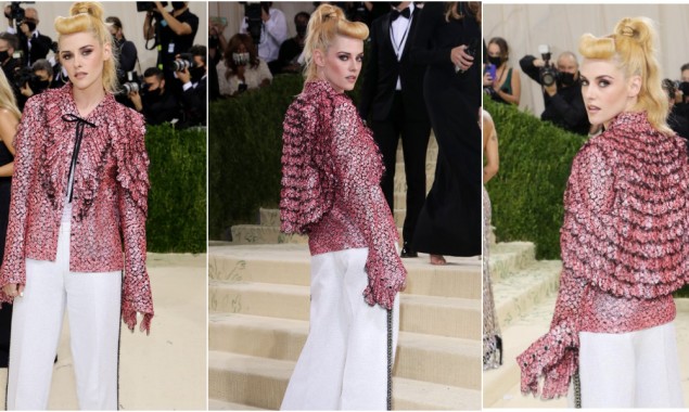 Met Gala 2021: Kristen Stewart dresses up like a Barbie for the red carpet in Chanel