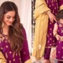 Aiman Khan, Amal Muneeb spotted twinning at Minal Khan’s Dholki, see photos