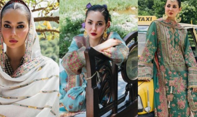 Hania Aamir scattering beautiful colors in her latest photoshoot