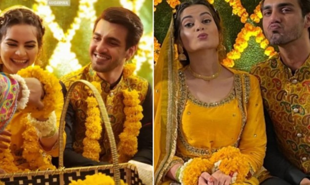 Highlights from Minal Khan and Ahsan Mohsin Ikram’s Mayun