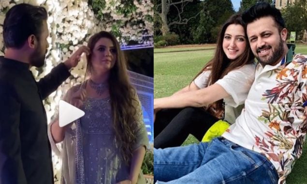 Atif Aslam & Sara Bharwana are giving us major couple goals, watch video