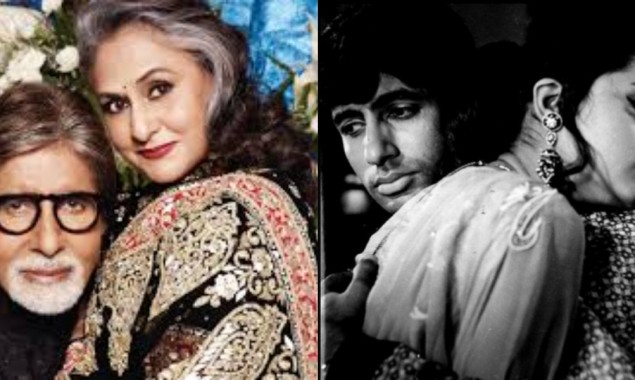 Amitabh Bachchan refreshes his first film memories with wife Jaya Bachchan