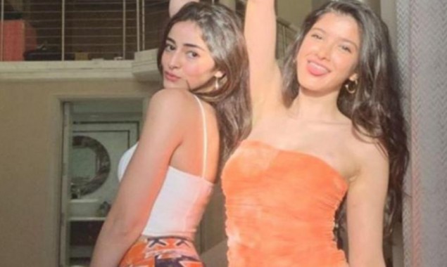 Netizens mock Shanaya Kapoor for lack of naturalness in a video, calling her second Ananya