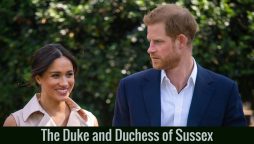 The Duke and Duchess of Sussex