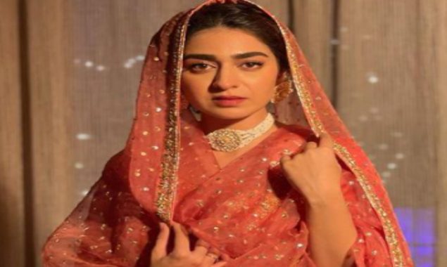 Hajra Yamin looks stunning in bridal festive attire, see photos