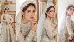 Ayeza Khan mesmerizes fans with her absolutely elegant look in traditional attire