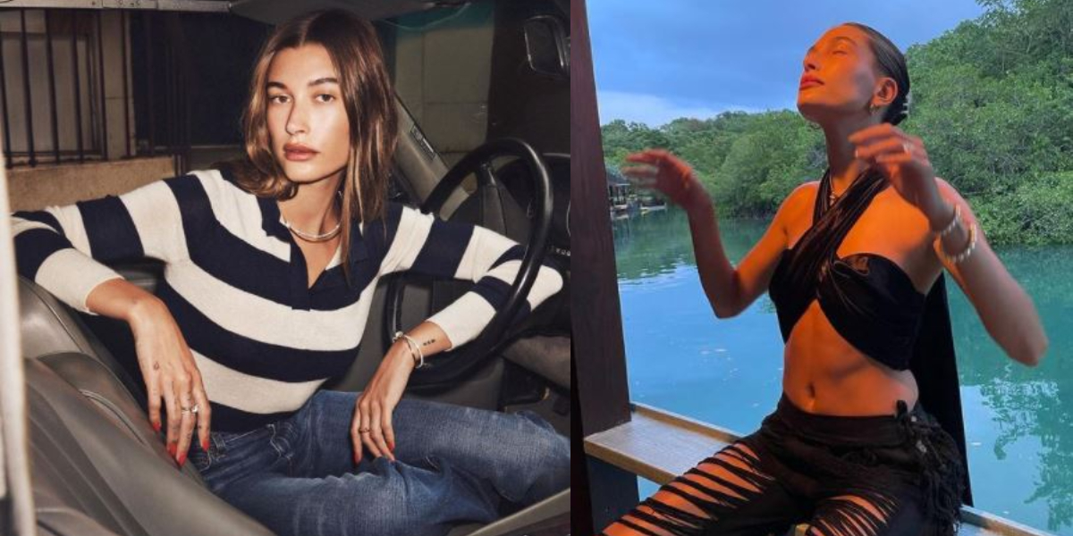 Hailey Bieber vacations