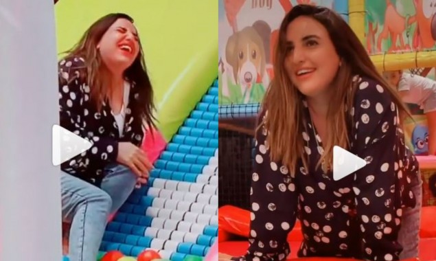 WATCH: Hareem Shah breaks her knee in latest video