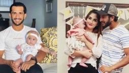 Hassan Ali shares adorable clicks with his daughter
