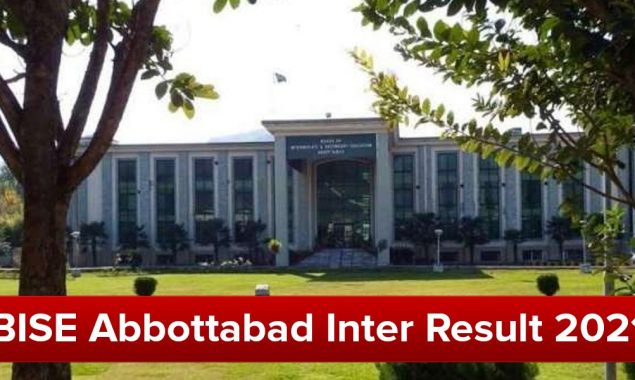 BISE Abbottabad announces Intermediate final results for the 2021 Academic Year