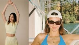 Kendall Jenner puts her abs on display in this steamy outfit