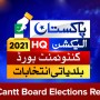 Kharian Cantonment Boards Local Bodies Election Result 2021