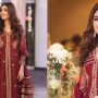Kinza Hashmi defines style, elegance in traditional wedding attire