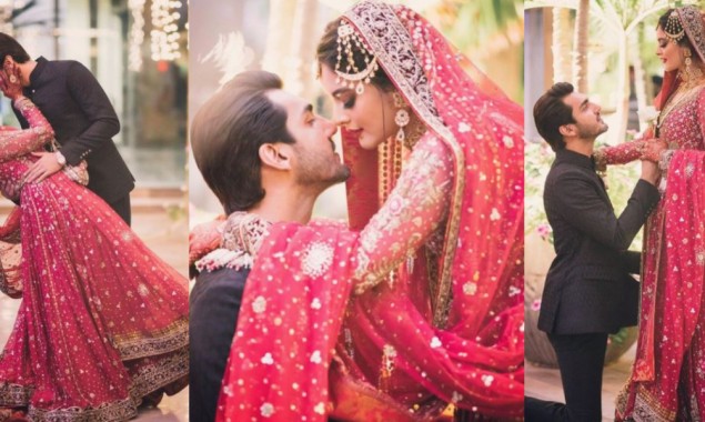 Inside Minal Khan, Ahsan Mohsin’s ebullient wedding function