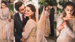 In Pictures: Minal, Ahsan set couple goals at their grand reception