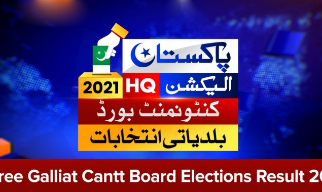 Muree- Galliat Cantonment Boards Local Bodies Election Result 2021