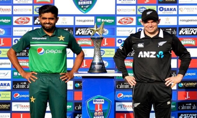 Pakistan vs New Zealand ODI series trophy revealed