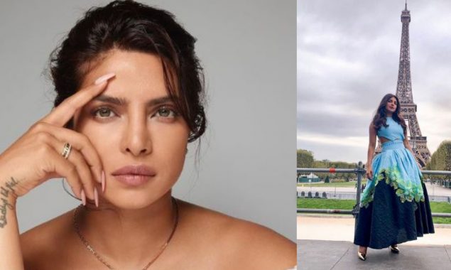 In Pictures: Priyanka Chopra shares a mini photoshoot with the Eiffel Tower