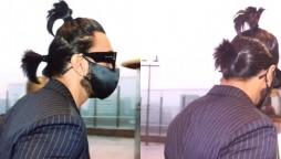 Ranveer Singh ponytail