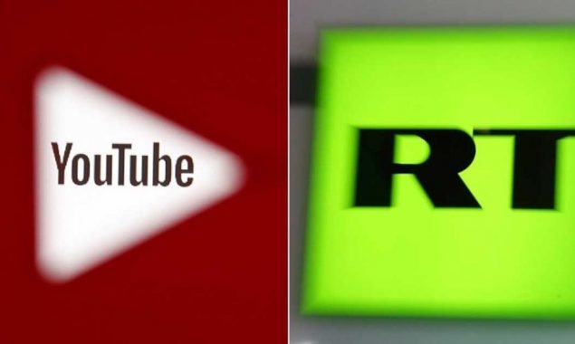 Russia threatens YouTube after suspension of German RT channels