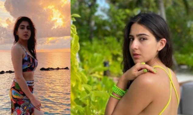 Sara Ali Khan flaunts her beach body in Maldives