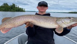 Teenager sets a new Minnesota fishing record with a 46 1/4-inch pike