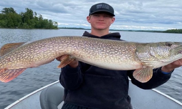 Teenager sets a new Minnesota fishing record with a 46 1/4-inch pike