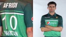Shaheen Shah Afridi gets his father-in-law shirt number ’10’