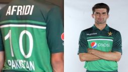 Shaheen Shah Afridi gets his father-in-law shirt number ’10’