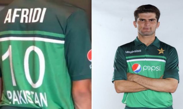 Shaheen Shah Afridi gets his father-in-law shirt number ’10’