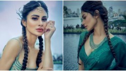 Mouni Roy brings two braid game to next level; Check it out