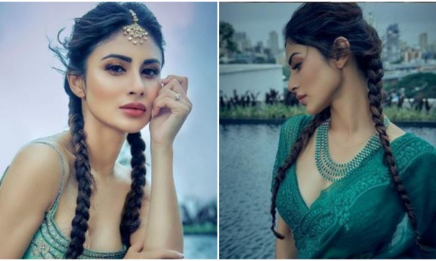 Mouni Roy brings two braid game to next level; Check it out