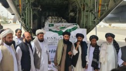 Pakistan’s 2nd aircraft with relief goods lands in Kandahar