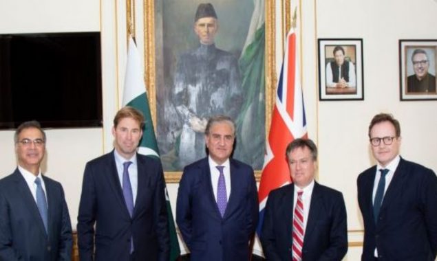 Qureshi, British House of Common committee chairmen discuss situation in Afghanistan