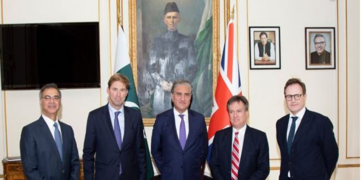 Qureshi, British House of Common committee chairmen discuss situation in Afghanistan